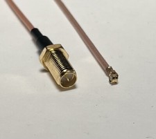 RP-SMA Female to uFL/u.FL RF RG178 Coaxial Cable Pick Length wifi USA