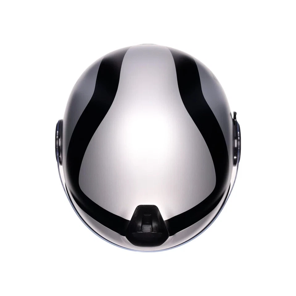 Casque AGV E2206 Jet eteres Rimini Matt Grey/Black Taille M - Photo 4/4