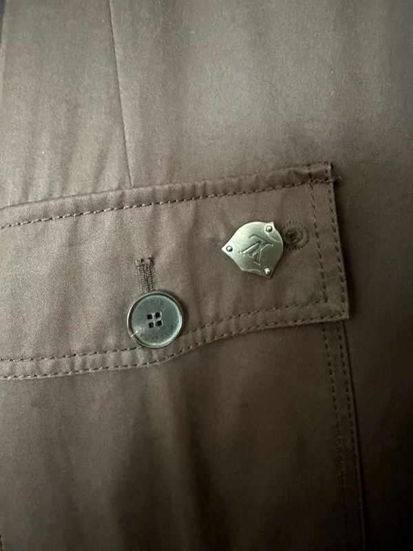 LOUIS VUITTON（LV） Bellissima giacca da uomo Louis Vuitton marrone taglia 42 (52 francese)