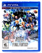 World of Final Fantasy Day One Edition (PlayStation PS Vita, 2016) Brand New
