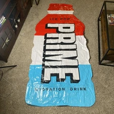 Large Prime Hydration Ice Pop Inflatable Pool Float Raft Logan Paul KSI 78"x38"