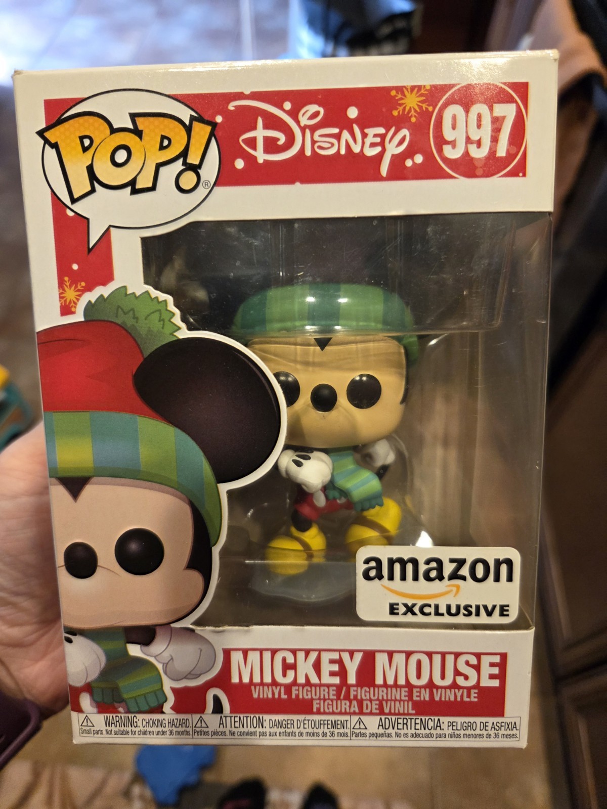 - Disney #997 - Christmas Mickey Mouse - Amazon Exclusive - New