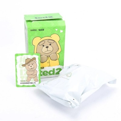POP MART Gong Ted 2 Series Confirmed Keychain Plush Figure Toys - Cowboy Bear
