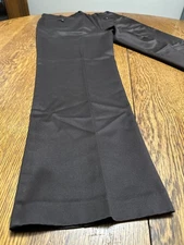 Roundtree & Yorke Men’s Brown Dress Pants 34x30 Comfort Waist Flat Front