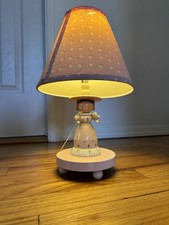 Vintage Pink Little Bo Peep - Nursery Plastics Lamp TESTED WORKING 
