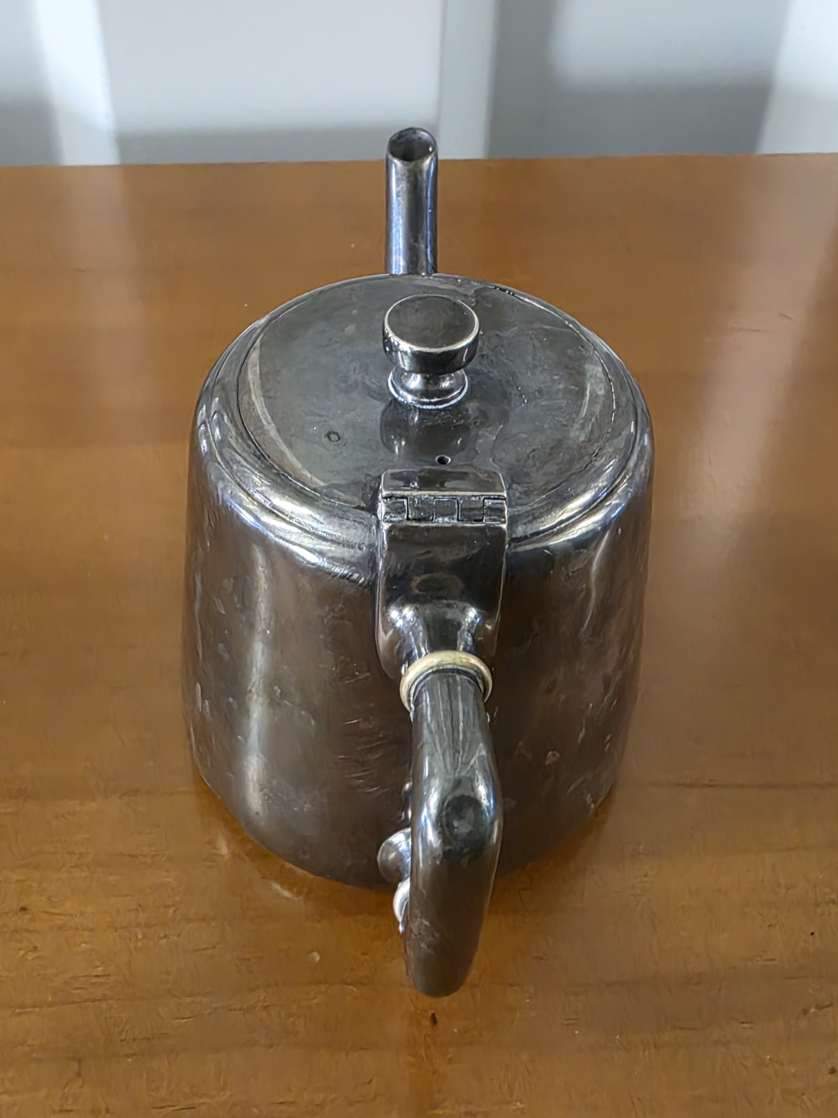 Antique Silver Plated Milk teapot Art Deco 1930s Art Krupp Berndorf  30cl