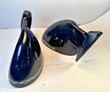 Pair Universal Car Rear Side View Mirror Exterior Mrrior Assembly Black 1086