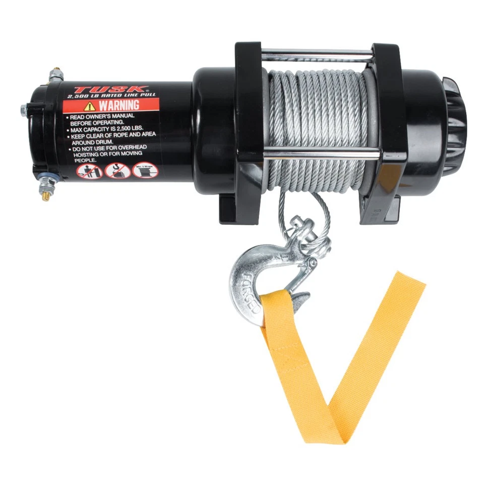 Tusk Winch with Wire Rope and Mount Plate For Polaris Sportsman 550 2012-2013 - Imagem 2 de 4