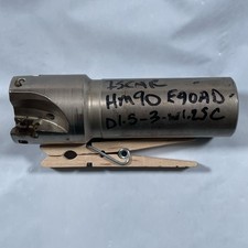 Iscar Indexable Square Shoulder End Mill HM90 E90AD D1.5-3W1.25C Coolant Thru