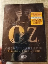 JK SIMMONS OZ HBO Complete Second Season (DVD, 2003 3-Disc Set) Sealed Brand New