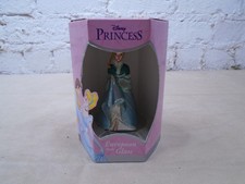 Vintage Disney Princess Cinderella Glass Christmas Ornament 2001 European Style
