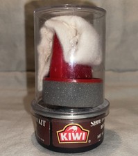 NEW Kiwi BROWN Shoe Polish Travel Kit - Includes Paste Polish, Sponge Applicator