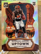 2025 Panini Donruss Optic Uptown Quinshon Judkins Browns Rookie Insert #17