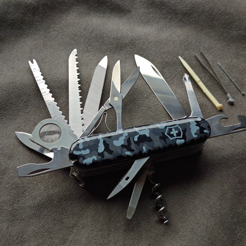 Victorinox Taschenmesser Champion C discontinued NAVY Schweizer Offiziersmesser - Bild 1 von 9