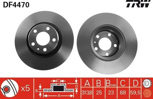 Bremsscheiben FüR Audi A6 C6 4F2 Avant 4F5 08-11 4F0615301D-image