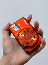 Nikon COOLPIX S6500 16MP 12x Optical Zoom Digital Camera Orange English