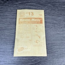 HO Scale Kadee 13 Magne-Matic 24 Coupler Conversion Kit w/ Adaptor New 2036