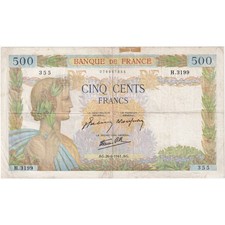 [#1294068] France, 500 Francs, La Paix, 1941-06-26, H.3199, EF