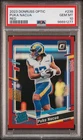2023 Donruss Optic Puka Nacua True Red Prizm PSA 10 Rated Rookie RC #238 /99