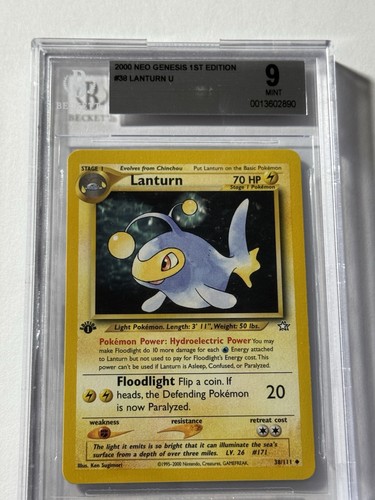 Lanturn (1st Edition) graded BGS 9 for sale on eBay