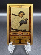 1983 Perma-Graphics Bill Buckner Super Star Gold