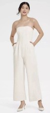 New Day Women's Jumpsuit Cream- Size XS
