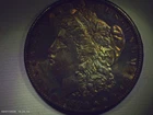 1880-S Morgan Silver Dollar Toning High Grade