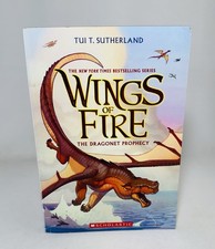 Wings Of Fire-The Dragonet Prophecy-Tui T. Sutherland-SIGNED-Paperback-VERY RARE
