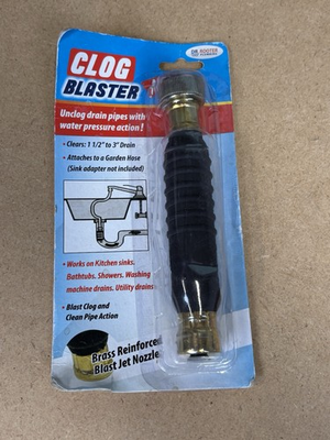 #ad Dr Rooter Clog Blaster Drain Blaster Pump Sink Pipe Home Remover Water Pressure $16.15