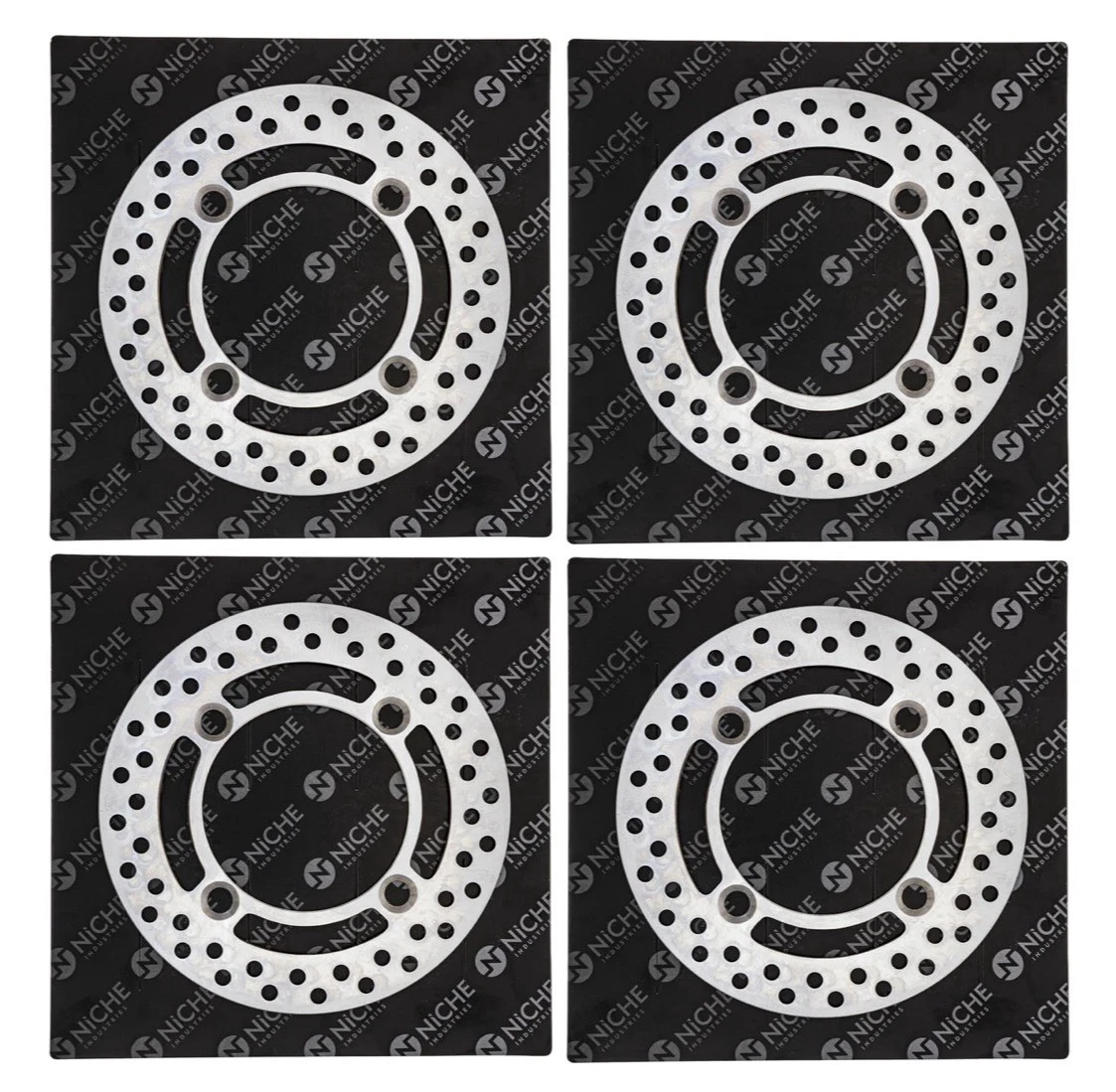 Brake Rotor Set Front & Rear 4-Pack Fits Polaris GEM 5263266 5254999 photo 1