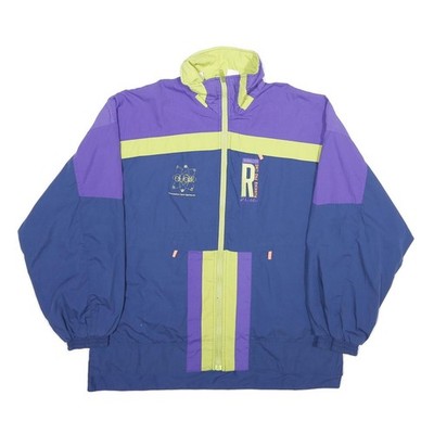 LOTTO Herren Blau & Lila Adriatic Tennis Academy Pro Line Jacke M
