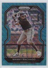 2021 Panini Prizm Tier II Teal Wave Prizm Manny Machado #139 n1u