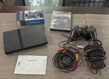 SONY PS2 PLAYSTATION 2 WITH POWER CORD, CONTROLLER AND MEM CARD TEST AND WORKING