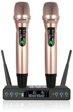 Singtronic Professional UHF Wireless Karaoke Microphones Dual System