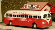 Sylvan Scale Models SW-002 HO 1941-47 General American Aerocoach Highway Bus Kit