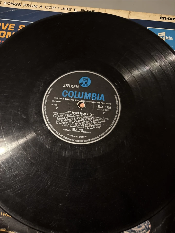 Love Songs From A Cop Joe E. Ross - Image 3 of 3