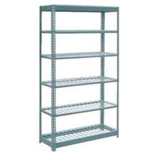 Global Industrial Heavy Duty Shelving 48"W x 24"D x 84"H With 6 Shelves Wire