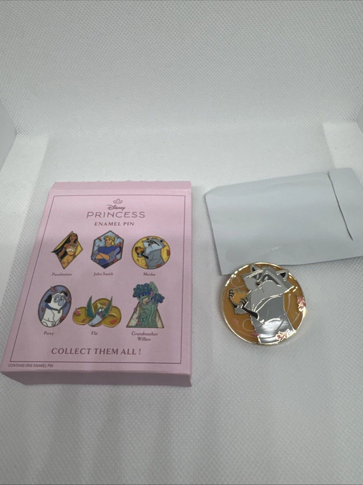 Meeko Disney Pocahontas Wind Mystery Stained Glass BoxLunch Pin