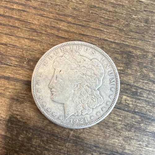 1921 Morgan Silver Dollar $1 Coin Circulated 0.9 Fineness US Silver
