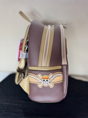 Loungefly Disney One Piece Monkey D. Luffy Wanted Dead or Alive Mini Backpack
