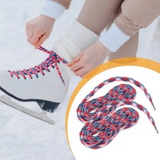 Waxed Hockey Skate Laces Waterproof Ice Skating Shoelaces for Figure Skates