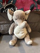 original cozy friends elephant vintage steiff german trunk up