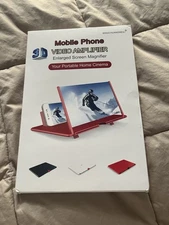 NEW Mobile Phone 3D Video Amplifier / Enlarged Screen Magnifier - Black