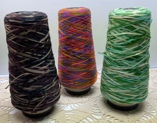 Lucci Yarns New Cotton Tape Yarn Unit of 1 Select From Drop Down Menu Cone