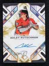 2025 Topps Diamond Icons Auto Gold 1/1 Adley Rutschman #AC-ARU Auto tw0