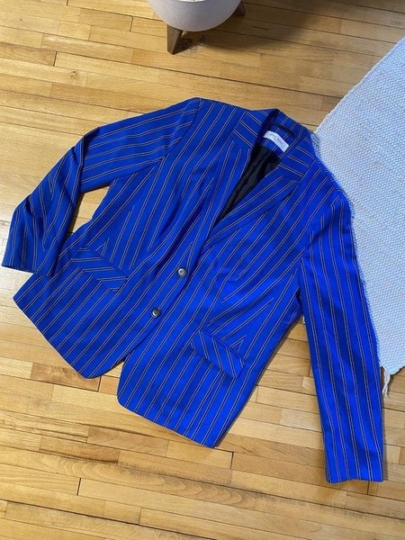 Women Gerry Weber Blazer Blue #9XM