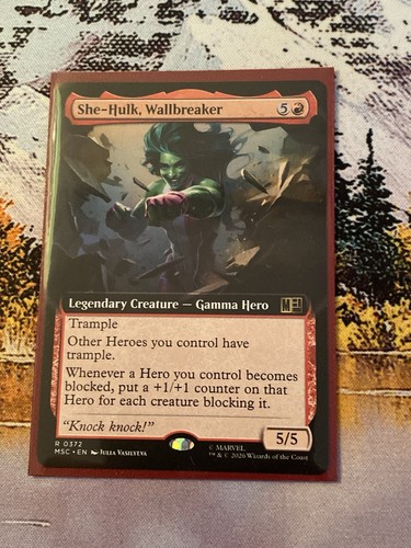 She-Hulk, Wallbreaker (Extended Art) - 372 / English / Near Mint MTG - Afbeelding 3 van 6