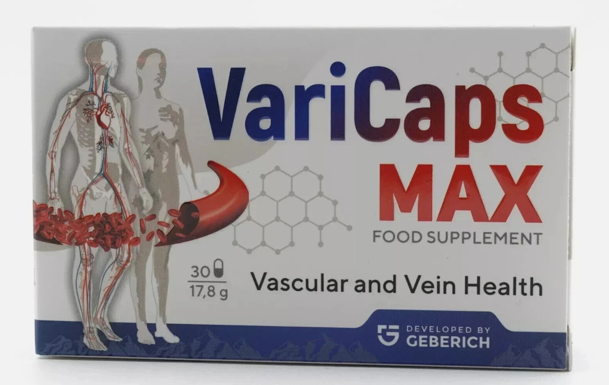 VARICAPS MAX 30 cápsulas el original