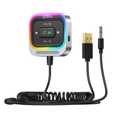 Syncwire Bluetooth 5.4 Receiver 3.5mm Aux Car Adapter Bluetooth Receiver Car Kit