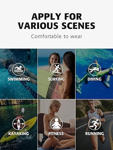 Attraco Women's High Waist Swim Bottoms Leggings Trousers Swimming Costume BNWT - Afbeelding 59 van 70